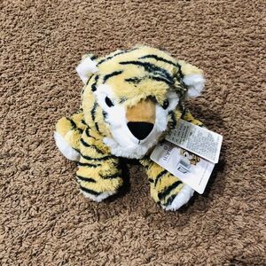 Warmies Microwavable Tiger Plush Lavender Scented Weighted Stuffed Animal NEW